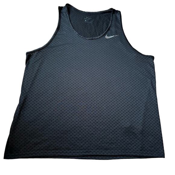 Nike dri fit tank top, Black, size women's XXL - Picture 1 of 6